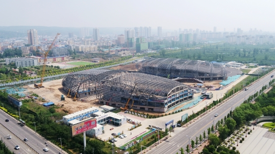 河南省洛阳市洛宁县体育中心项目