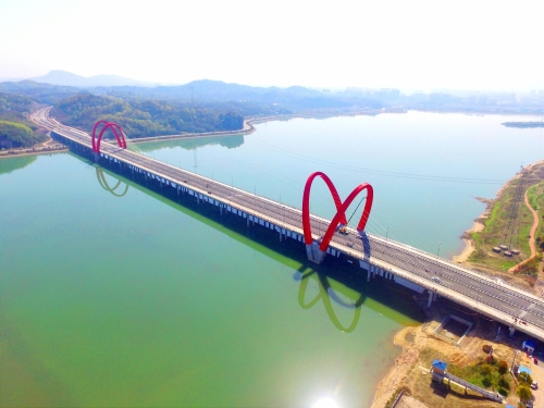 安徽省霍山县生态新城路网工程PPP项目双湾大桥